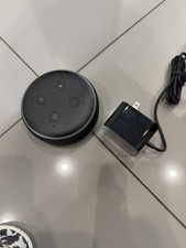 Reset Amazon Echo Dot 3rd Generation C78MP8 Smart Speaker BLACK W/ AC - FREE S/H