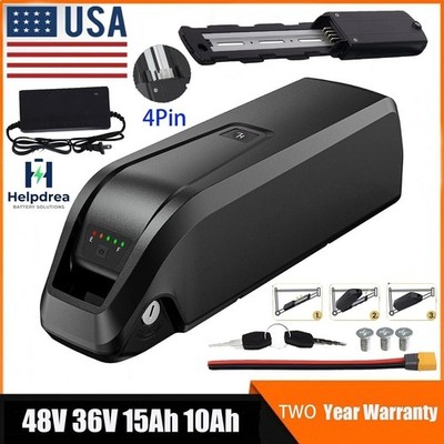 36V 48V 52V 10Ah 15Ah 20Ah Ebike Battery 30A/40A BMS For 0W-2000W Electric Bike