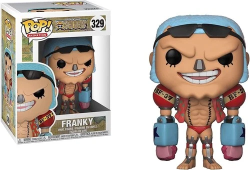 Funko Pop! One Piece Franky #329 Vinyl Figure Anime Collectible w/ Protector