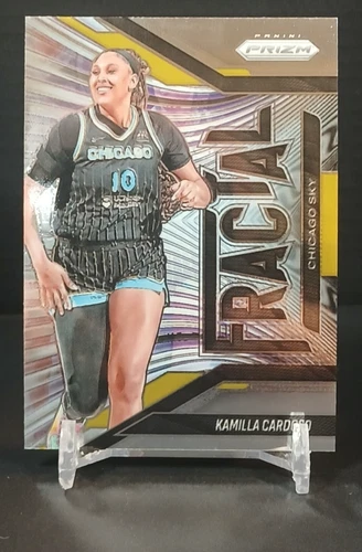 2025 Panini Prizm WNBA - Fractal Kamilla Cardoso #10 (2 Card Med)
