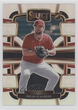 2024 Panini Select Concourse Silver Prizm Nolan Schanuel #26 b4d
