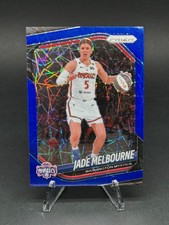 2025 Panini Prizm WNBA Jade Melbourne #128 Blue Velocity Washington Mystics