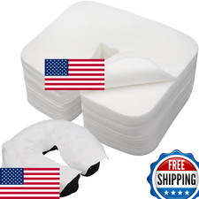 500 Disposable Face Cradle Covers Medical-Grade Ultra Soft Luxurious Non-Woven