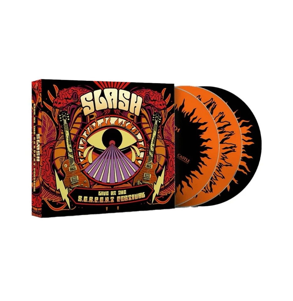 SLASH Live at the S.E.R.P.E.N.T. Festival Box Set Vinyl CD BluRay (*NOT SIGNED*) - Image 2 of 4
