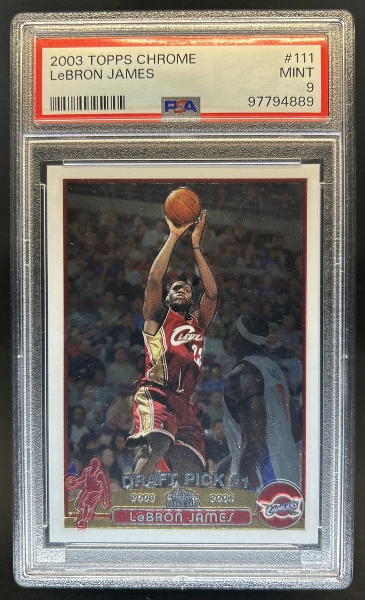LeBron James Basketball Grade 9 Rookie Sports Trading Cards