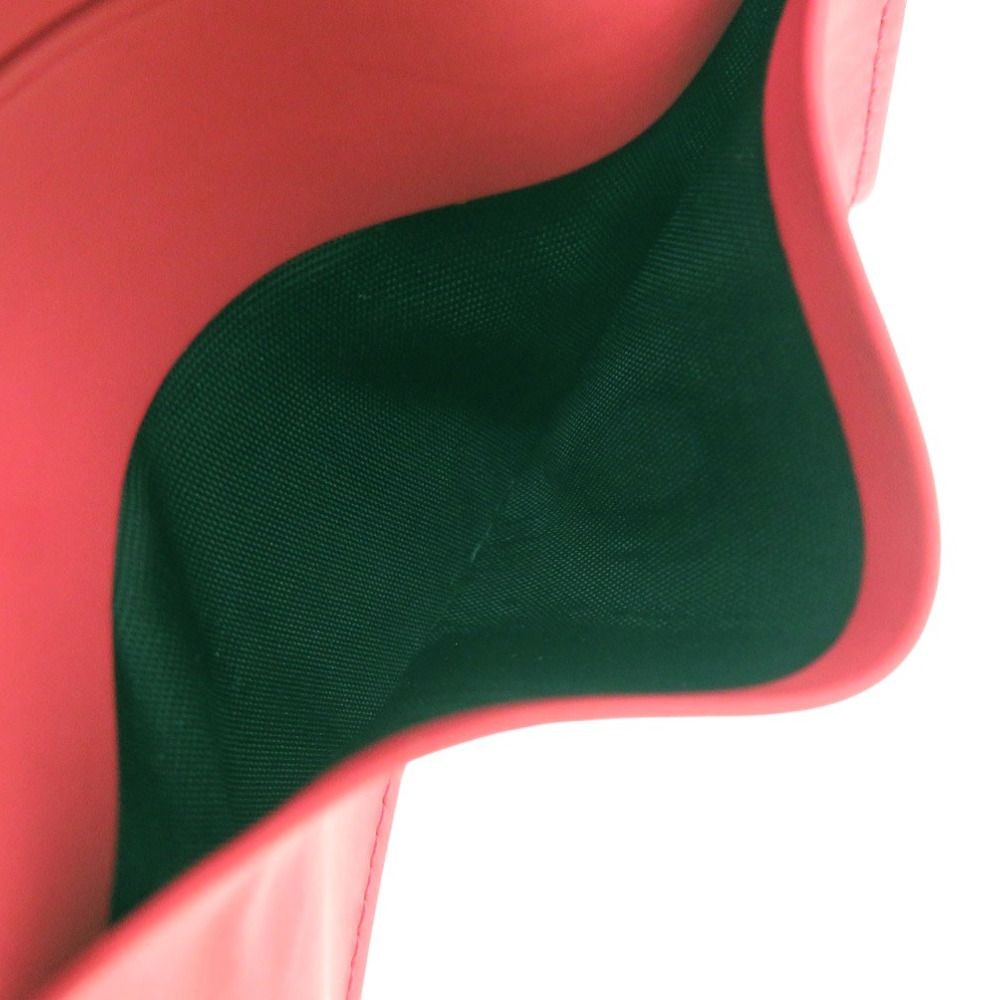 Balenciaga Grid Leather Card Case Red Women’s Italy thumbnail 6