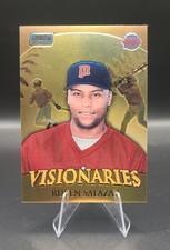 Topps Stadium Club 2000 cromado - Visionarios Rubén Salazar #V5 (RC)