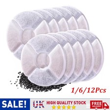 1/6/12X Pet Water Fountain Replacement Filters For Catit Cat Dog Drinking Flower
