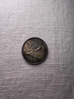 1938 Canada Quarter Silver Coin 25 Cents King George VI IMP Caribou