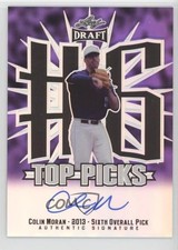 2013 Leaf Metal Draft Top Picks Purple Prismatic 22/25 Colin Moran Auto 0b2