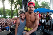 Chancelor Bennett better known as Chance the Rapper joins Vic Mens- Old Photo 1