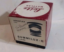 Empty Box Only for Vintage Leicaflex Leitz Wetzlar Summilux-R 1:1,4/50 11875
