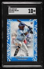 2022 Topps Rip Blue /10 Vidal Brujan #18 SGC 10 GEM 14t3