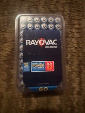 Rayovac High Energy AA Batteries 60-Pack Alkaline Batteries BRAND NEW
