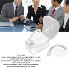 Translator Earbuds 74 Languages 70 Accents Wireless Translator Device W1