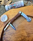 Great Eastern Cutlery 380321 English Whittler Burnt Orange Jigged Bone GEC 38 — photo 3