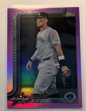 2025 Topps Update Series - 2025 All-Star Game Aaron Judge #ASG-2 Pink Foil