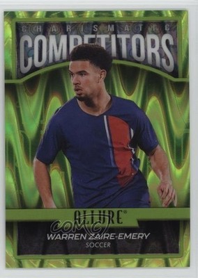 2025 Upper Deck Allure SE Green Wavelength 65/75 Warren Zaire-Emery #CC-12 f6d