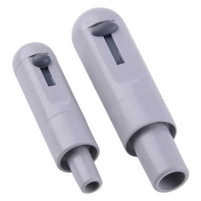 DWCX 2x Dental Saugschlauch Convertor Speichelsauger HVE Einstellbare Adapter Ventil