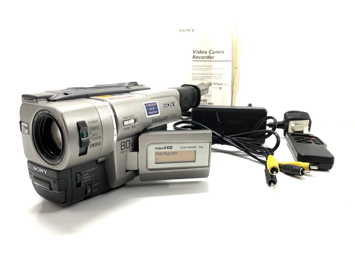 Sony Handycam 80x Digital Zoom Hi8 Camcorders for sale - eBay