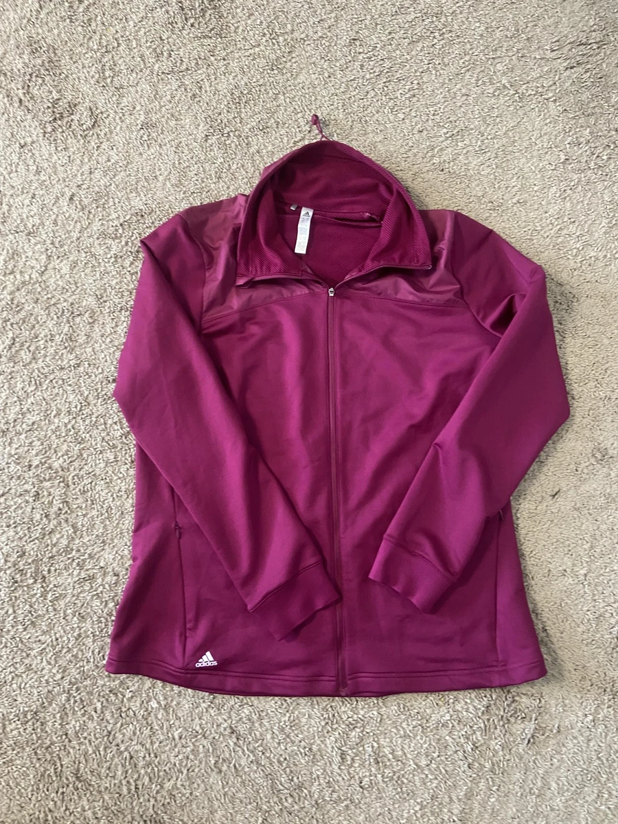 adidas Track Jacket Pink Women's Activewear for sale - eBay