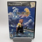 Final Fantasy X PS2 (Sony Playstation2, 2002) black label No Manual