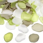 Silk Rose Petals, 200 Pcs Artificial Flower Petals, Mixed Green
