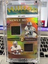 2020 Panini Gold Standard - Newly Minted Memorabilia Duals Henry Ruggs III, Lynn