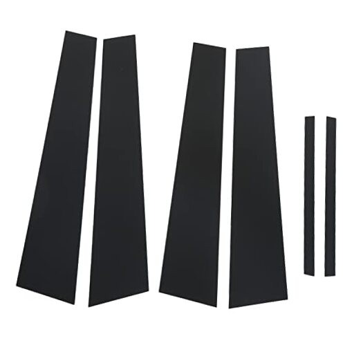 Charger Side Door Window Trim Set - 6pcs Pillar Post Dodge Charger 2011-2021