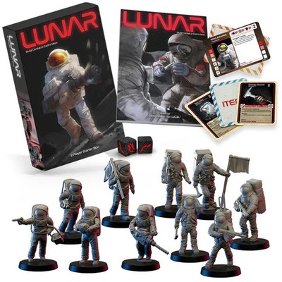 Lunar 2 Player Starter Box  (Astronauts fighting in space)