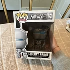 Funko Pop! Vinyl Fallout 4 Liberty Prime #167 Figure Gray Video Games Vinyl