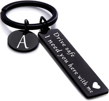 drive safe keychain for him key rings for her men boyfriend