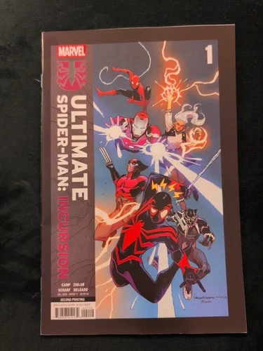 ULTIMATE SPIDER-MAN INCURSION #1 SECOND PRINTING VARIANT SPIDERMAN