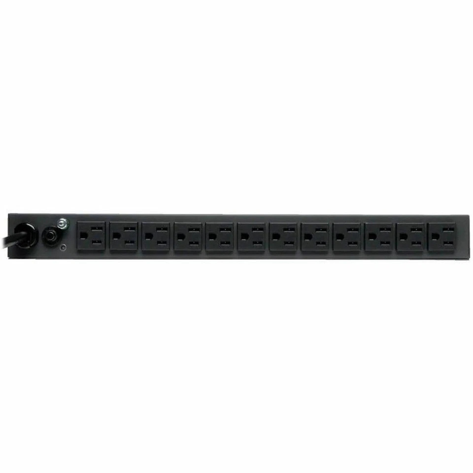 Tripp Lite Pdu Metered 120v 15a 5-15r 13 Outlet 5-15p Horizontal 1urm 6ft Cord - - Image 3 of 4