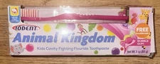 Coralite Animal Kingdom Fluoride Toothbrush & Toothpaste NOS Exp 2018