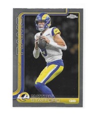 2025 MATTHEW STAFFORD Topps Chrome Football MVP Buyback #169 - Los Angeles Rams