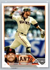 2023 Topps #66 Brandon Crawford - San Francisco Giants