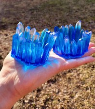  Ice Princess Crystal Candle Holders / LED Tea Candle Holder / Tea Light Hol