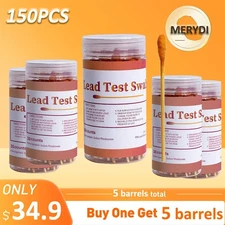 MERYDI-150pcs Lead Test Swabs - Instant Lead Test Quick Lead Paint Test Kit Home