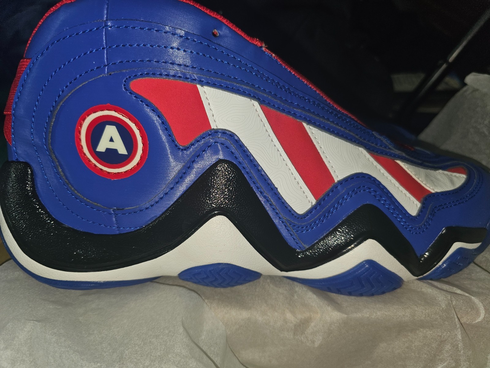 Zapatillas Talla 10 ADIDAS Crazy 97 Capitán América Era de Ultrón RARAS