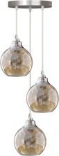 Vintage Pendant Ceiling Light Globe Glass Shade E27 Kitchen Cluster Chandelier