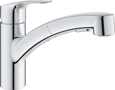 Grohe Spültischmischer Eurosmart herausziehbare Geschirrbra.