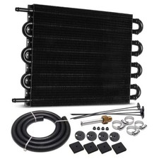 5/16" Transmission Oil Cooler Kit Ultra-Cool Tube and Fin Cooler Kit 8 Pass