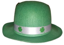St. Patrick s Day Leprechaun Large Green Felt Top Adult Hat Unisex Adult