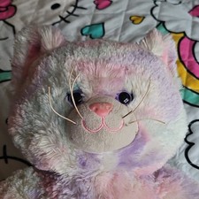 Build-A-Bear Workshop Multicolor Cat Stuffed Animal Medium Washable