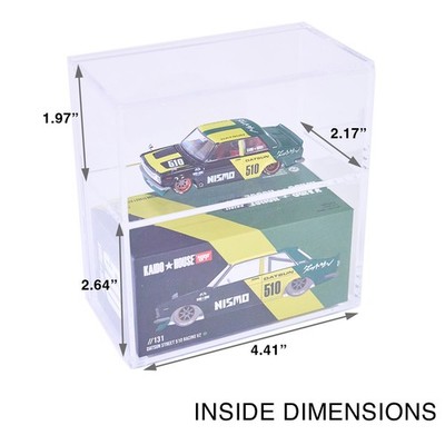 Acrylic Display Case for Kaido House Mini GT 1:64 Scale Die Cast