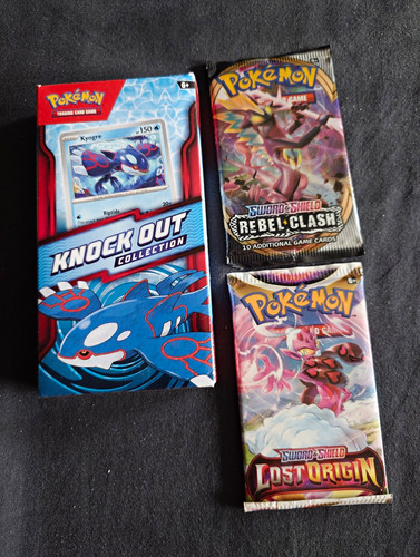 Pokémon TCG Knock Out Collection Kyogre + 2 Boosters