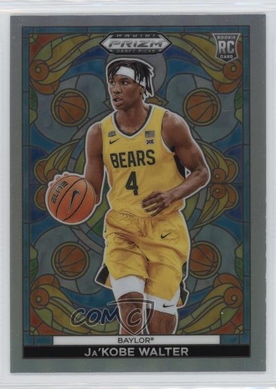 2024-25 Panini Prizm Draft Picks Stained Glass Ja'Kobe Walter #5 Rookie RC p8v