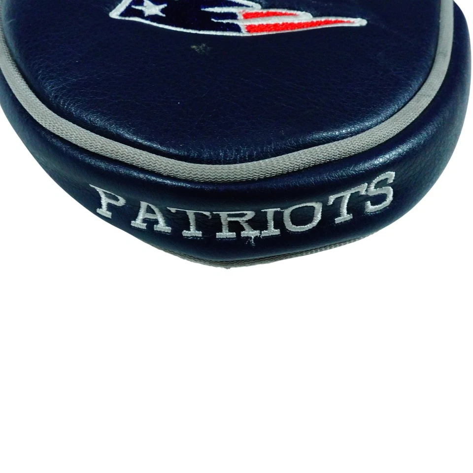 Team Golf New England Patroits Navy Blue Mallet Putter Cover - Image 3 of 3