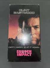 Sudden Impact VHS, 1983 Factory Sealed Clint Eastwood Dirty Harry 3